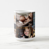 Gepersonaliseerde Oma Naam Fotocollage Koffiemok (Center)