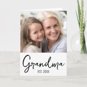 Gepersonaliseerde Oma Opgericht Oma Dag Kaart