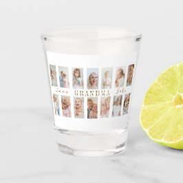 Gepersonaliseerde oma Shot Glass | Aangepaste foto Shot Glas