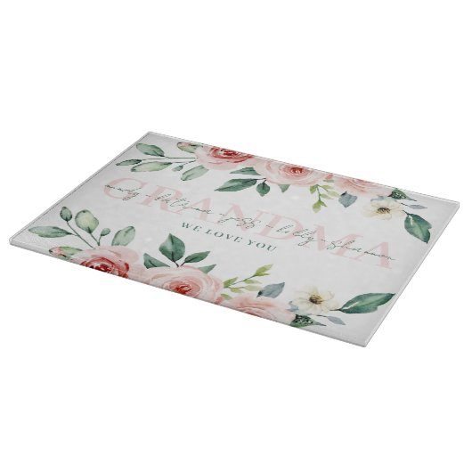 Gepersonaliseerde oma snijplank (Hoek)