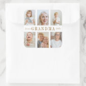 Gepersonaliseerde oma Sticker | Aangepaste foto's (Tas)