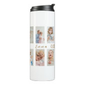 Gepersonaliseerde oma thermische tuimelaar foto's thermosbeker (Gedraaid links)