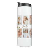 Gepersonaliseerde oma thermische tuimelaar foto's thermosbeker (Geroteerd rechts)