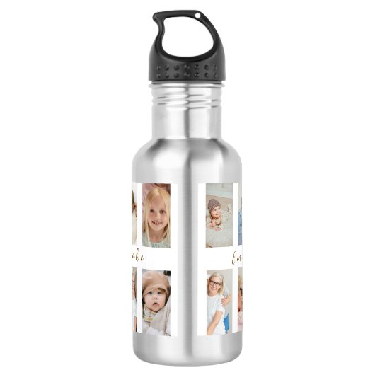 Gepersonaliseerde oma waterfles | Aangepaste foto' (Achterkant)