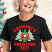 Gepersonaliseerde oma's kerst Shirt