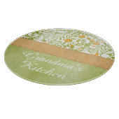 Gepersonaliseerde oma's keuken snijplank (Hoek)