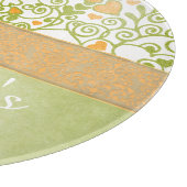 Gepersonaliseerde oma's keuken snijplank (Hoek)