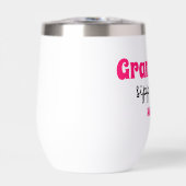 Gepersonaliseerde oma's Sippy Cup Wijn Tumbler (Voorkant)