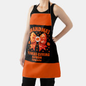 Gepersonaliseerde oma's Thanksgiving Schort (Insitu)