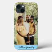 Gepersonaliseerde One of a Kind Familiefotocollage Case-Mate iPhone Case (Achterkant)