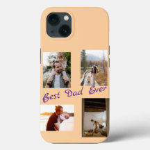 Gepersonaliseerde One of a Kind Familiefotocollage