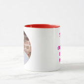 Gepersonaliseerde One of a Kind Familiefotocollage Mok (Midden)