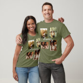 Gepersonaliseerde One of a Kind Familiefotocollage T-shirt (Unisex)