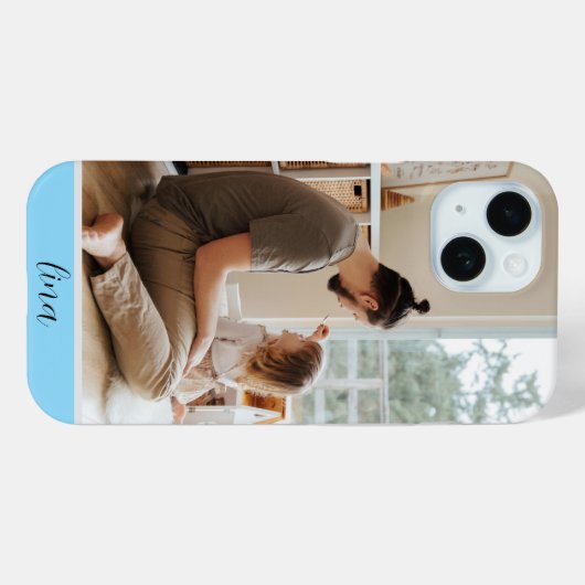 Gepersonaliseerde One of a Kind Fotocollage Case-Mate iPhone Case (Achterkant (horizontaal))