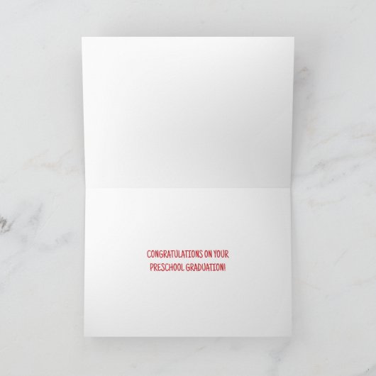 Gepersonaliseerde One Smart Cookie Afstuderen Cong Kaart (Binnen)