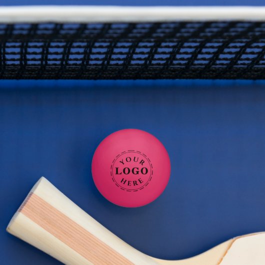 Gepersonaliseerde One Star Tafel Tennisbal met Log Pingpongbal (Tafel)