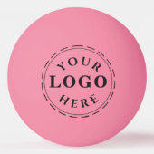 Gepersonaliseerde One Star Tafel Tennisbal met Log Pingpongbal (Achterkant)