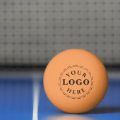 Gepersonaliseerde One Star Tafel Tennisbal met Log Pingpongbal (Net)