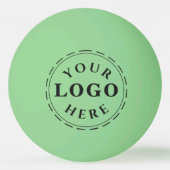 Gepersonaliseerde One Star Tafel Tennisbal met Log Pingpongbal (Achterkant)