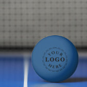 Gepersonaliseerde One Star Tafel Tennisbal met Log Pingpongbal (Net)