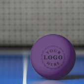Gepersonaliseerde One Star Tafel Tennisbal met Log Pingpongbal (Net)