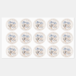 Gepersonaliseerde ONEderful 1st Birthday Party Sti Labels