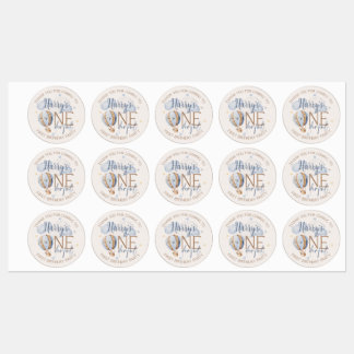 Gepersonaliseerde ONEderful 1st Birthday Party Sti Labels