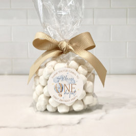 Gepersonaliseerde ONEderful 1st Birthday Party Sti Ronde Sticker