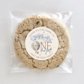 Gepersonaliseerde ONEderful 1st Birthday Party Sti Ronde Sticker