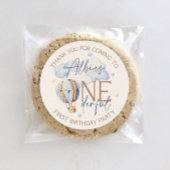 Gepersonaliseerde ONEderful 1st Birthday Party Sti Ronde Sticker