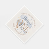 Gepersonaliseerde ONEderful 1st Verjaardagsfeestse Servet (Hoek)