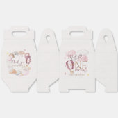 Gepersonaliseerde ONEderful Verjaardag Theme Party Bedankdoosjes (Ongevouwen)