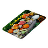 Gepersonaliseerde oogstkleuren Magnet Magneet (Linkerzijde)