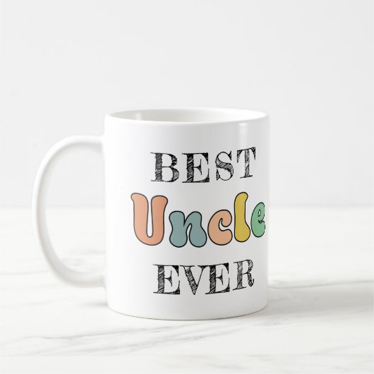 Gepersonaliseerde Oom Gifts | Beste oom Ever Cute Koffiemok (Links)