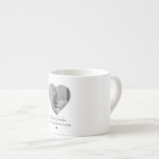 Gepersonaliseerde opa | Beste opa ooit Espresso Kop (Voorkant rechts)