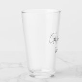 Gepersonaliseerde opa bierglas – vastgesteld jaar glas (Rechts)