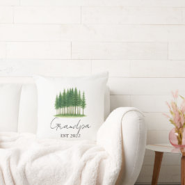 Gepersonaliseerde "Opa Est. [Jaar]" - Kussen