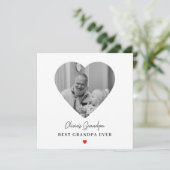 Gepersonaliseerde opa foto | Beste opa ooit (Staand voorkant)