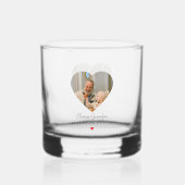 Gepersonaliseerde opa foto | Beste opa ooit Whisky Glas (Voorkant)