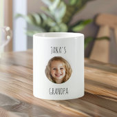Gepersonaliseerde opa Gift | Aangepast kleinkind g Koffiemok
