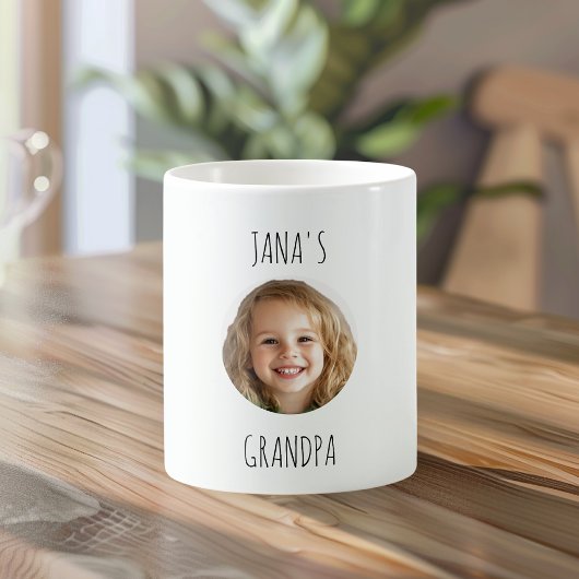 Gepersonaliseerde opa Gift | Aangepast kleinkind g Koffiemok