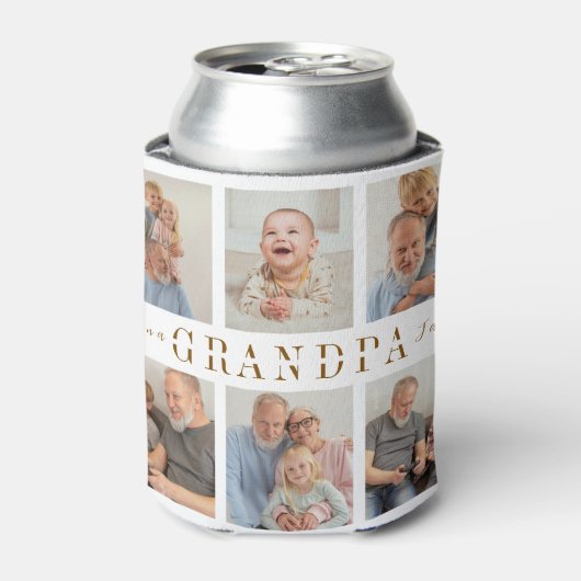 Gepersonaliseerde opa Koelbox Blikjeskoeler (Blikje Voorkant)