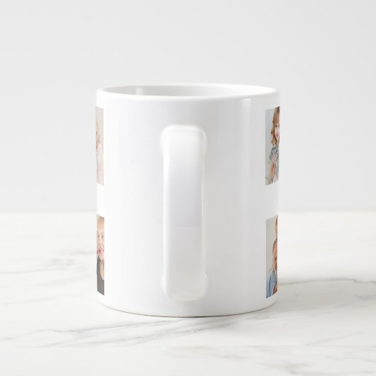 Gepersonaliseerde opa Mok | Aangepaste foto's (Achterkant)