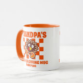 Gepersonaliseerde opa's Thanksgiving Mok (Voorkant links)