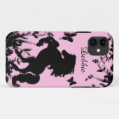 Gepersonaliseerde opfokkerij Zwarte Stallion / Paa Case-Mate iPhone Case (Achterkant (horizontaal))