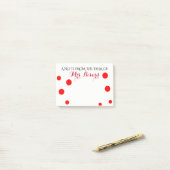 GEPERSONALISEERDE OPMERKING VAN HET DESK VAN DE LE POST-IT® NOTES (Op bureau)