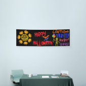  gepersonaliseerde oppassen Halloween Party Spandoek (Beurs)