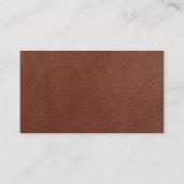 Gepersonaliseerde oprichter Contactgegevens Kaarte Visitekaartje (Achterkant)