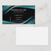 Gepersonaliseerde oprichter visitekaartje template (Voorkant / Achterkant)