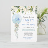 Gepersonaliseerde opwarming van de aarde en geboor kaart (Staand voorkant)